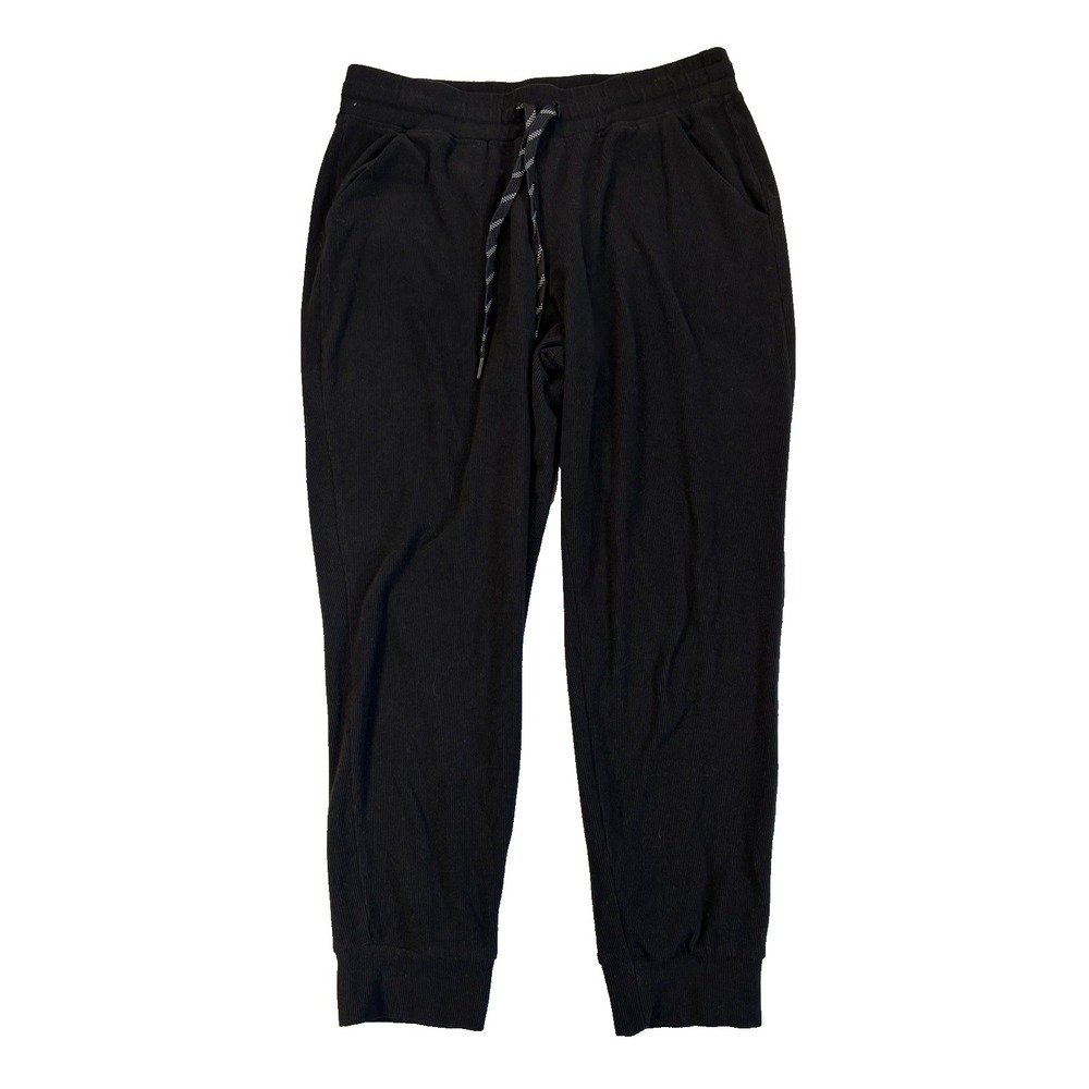 Marc‎ New York Women's XL Black Rubbed Lounge Pants Essential Cozy Cabincore
